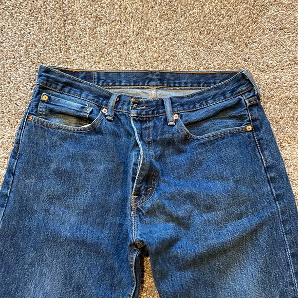 Levi mens 505 jeans - Picture 2 of 4